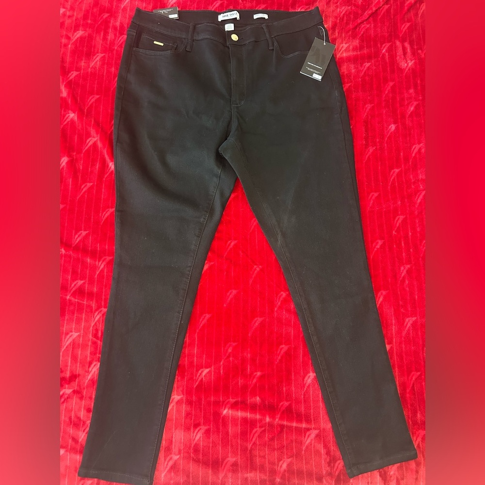 Nine West Charcoal Skinny Pants